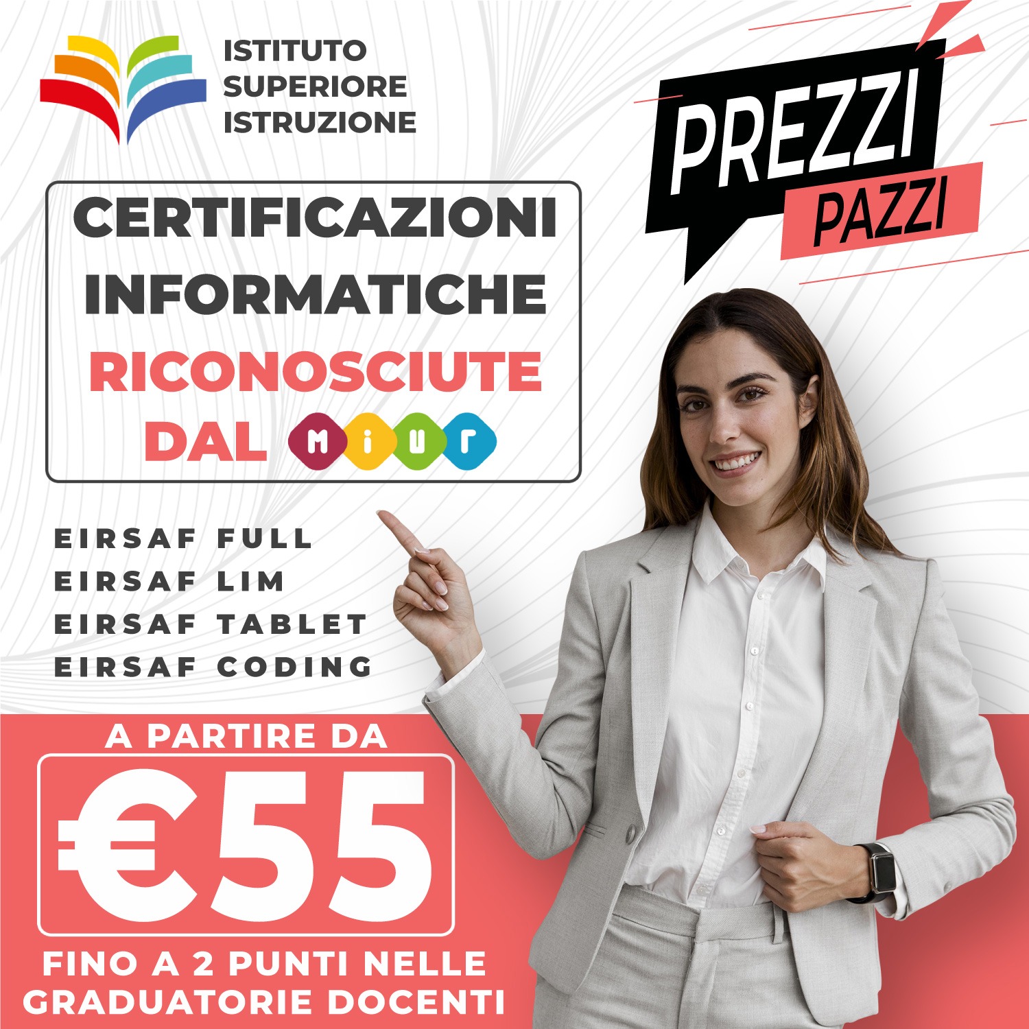 1 CORSO 55 EURO PREZZI PAZZI APRILE 2022