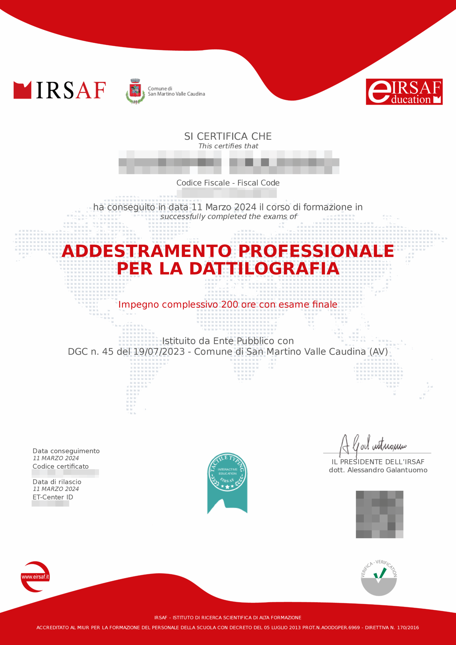 Corso e Certificazione Dattilografia 5 attestato dattilografia scaled